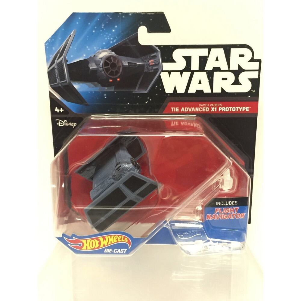 Hot Wheels Star Wars Darth Vader's Tie Advanced X1 Prototype Die Cast CGW69